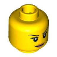 Lego hlava, žlutá (4609964)